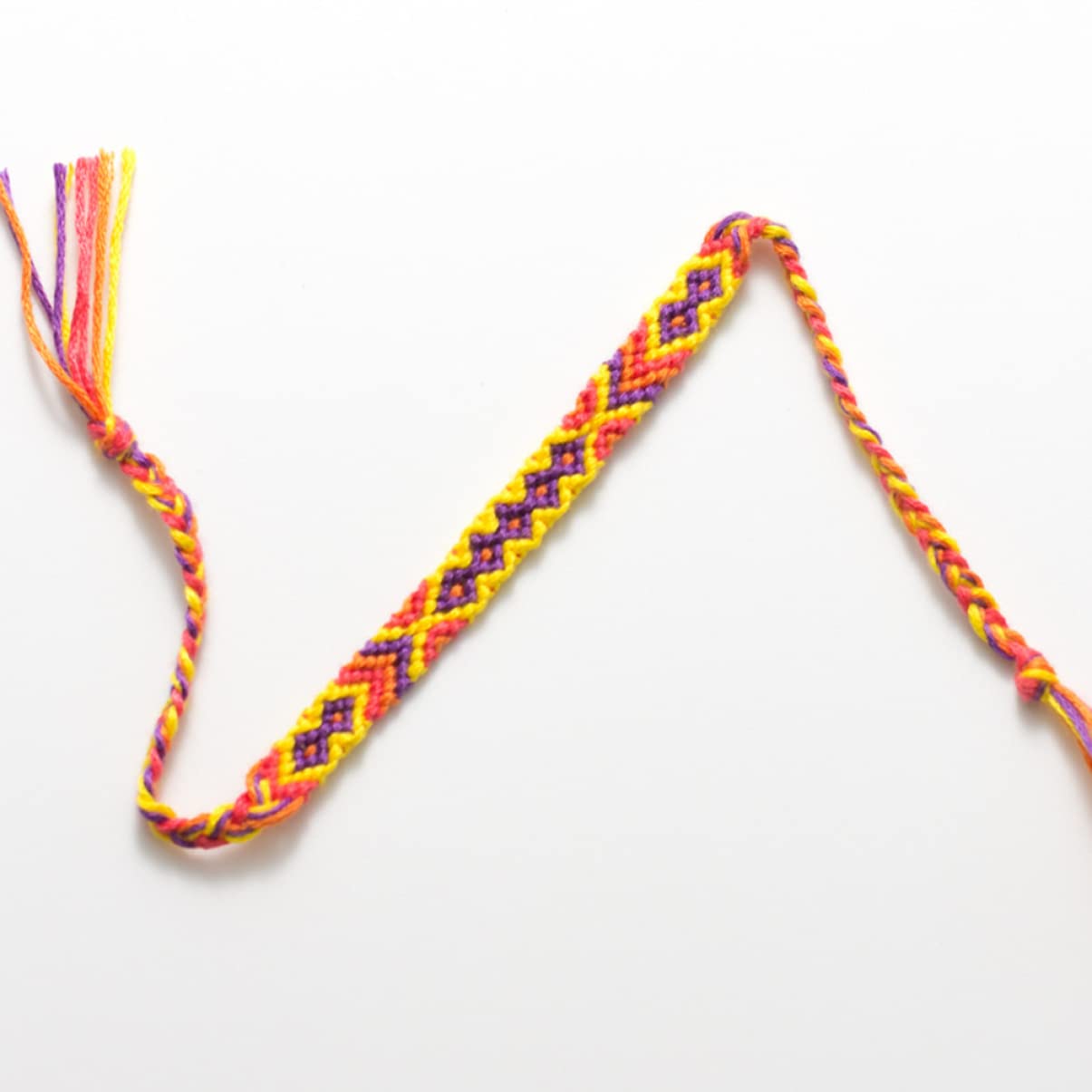 TOYANDONA 16 Uds. Tobillo de Mujer para Muñeca de Hilo Hecho a Mano Pulseras Tejidas Azar para Niña Color Trenzado