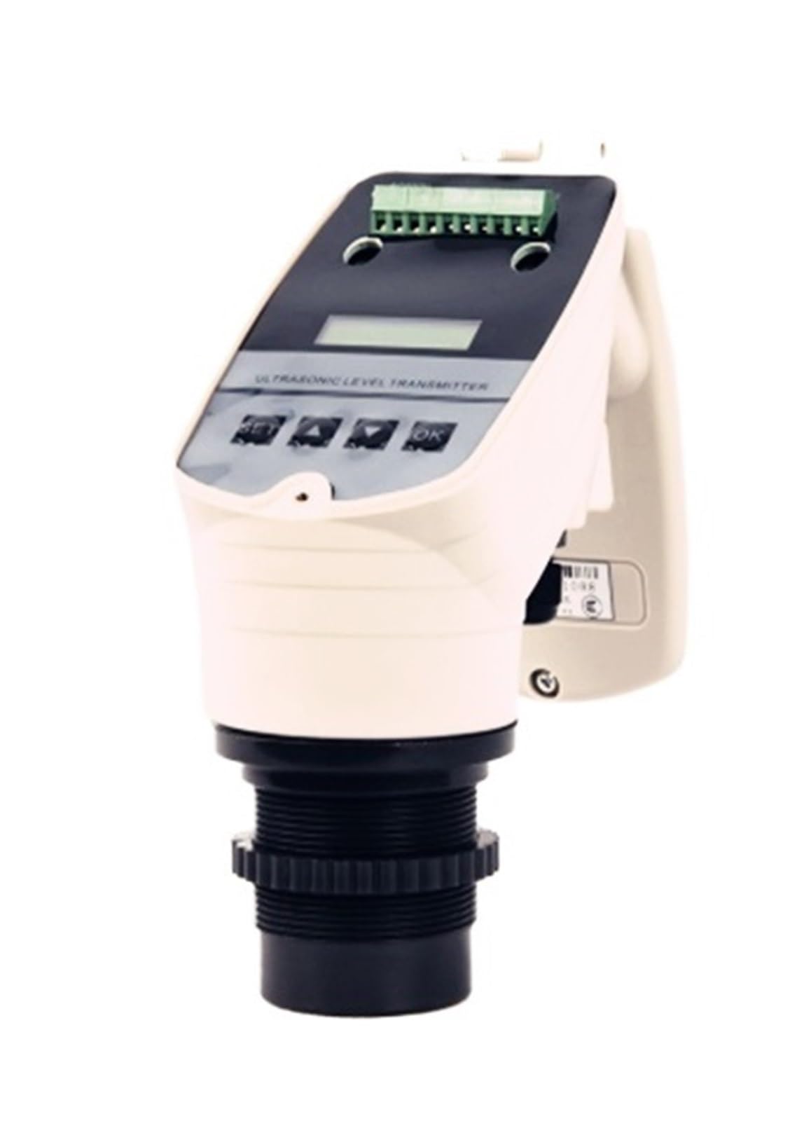 Medidor de nivel ultrasónico integrado 4-20 mA/transmisor ultrasónico/medidor agua 0-15 m, sensor líquido 24 V CC Tanque industrial(DC24V 2 meter)