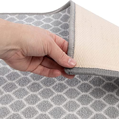 Floordirekt Tappeto passatoia Tralee 80 x 200 cm, per cucina, corridoio e soggiorno, tappeto con passanti sottili, antiscivolo e antistatico, per corridoio, passatoia - immagine 5