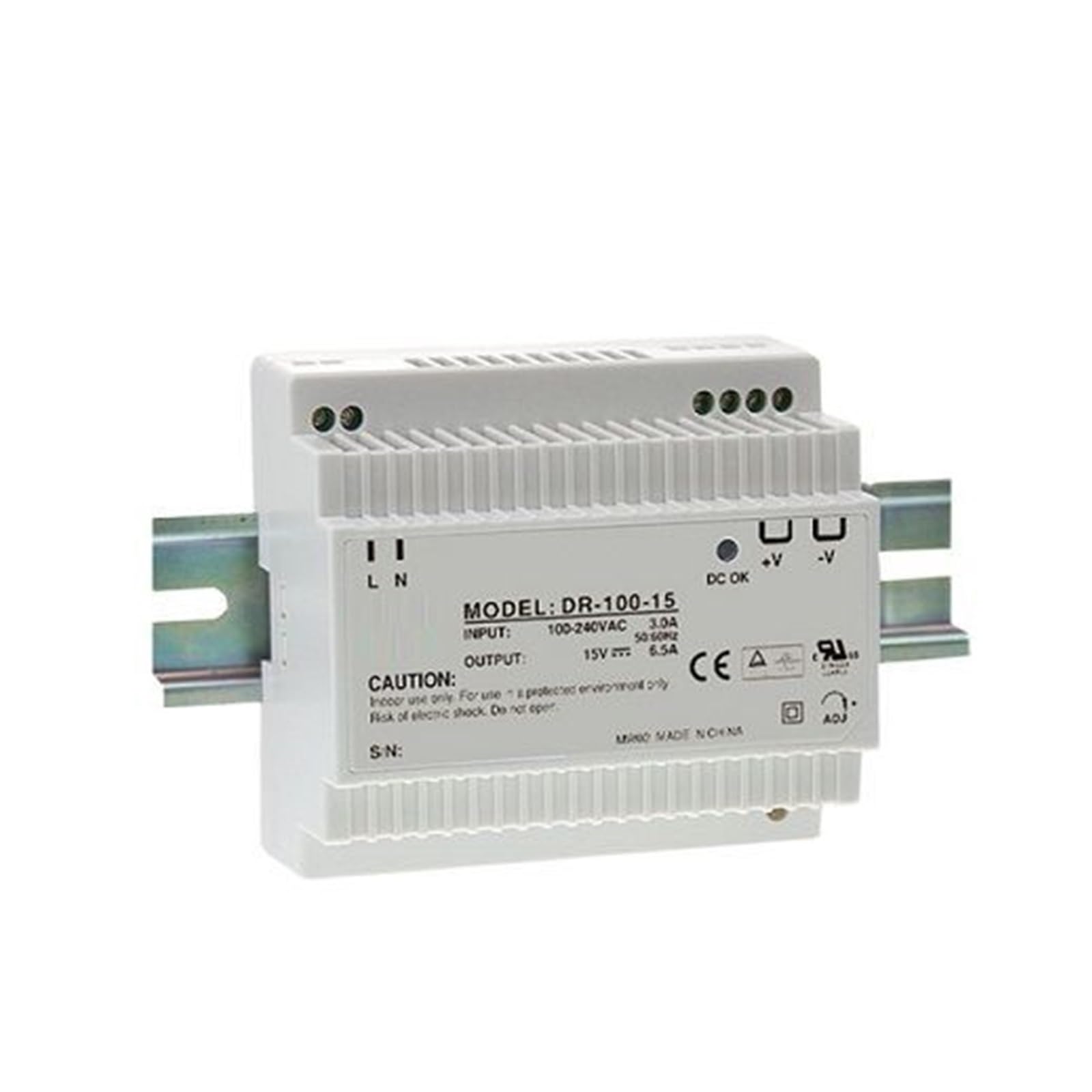 Muytqaerg One Color Dr-100-24V 100W 24V 4.2A Switching Power Supply
