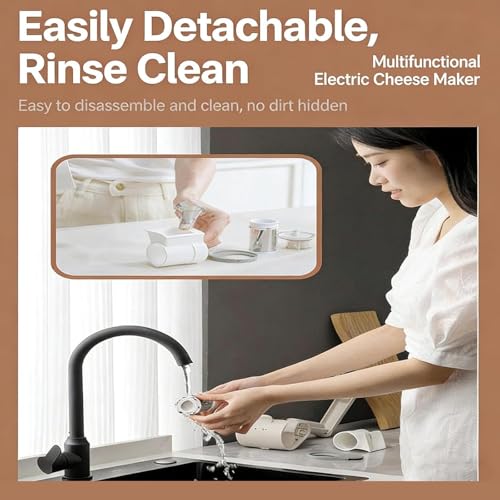 Rallador eléctrico de queso rotatorio automático miniatura 5