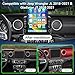 Android 14 Car Stereo Radio Compatible with Jeep Wrangler JL 2018-2021 Gladiator JT 2020 2021 Upgrade,Wireless CarPlay & Android Auto 1080P AHD Backup Camera 9.7 Touch Screen GPS SWC Bluetooth 2+64G