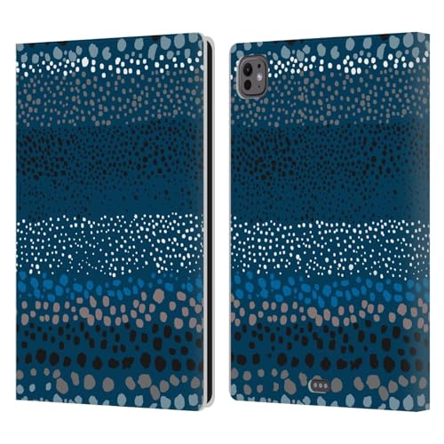 Étui portefeuille en cuir iPad Pro 11 M4 au design abstrait chic Ninola