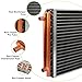 20x20 Heat Exchanger Water To Air, Forced Air Heating with 1