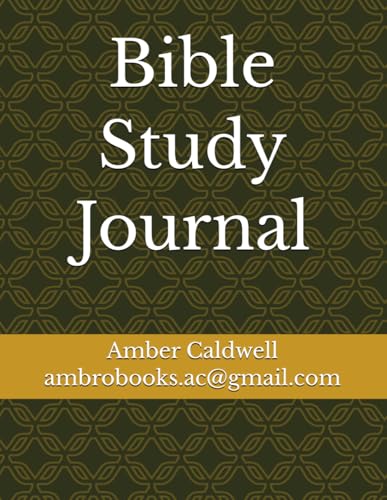 Bible Study Journal