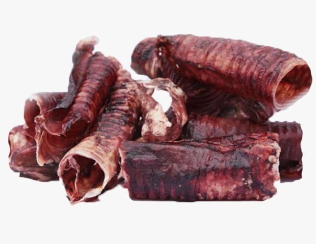 Trachea di Manzo, Masticativo per Cani, CONFEZIONE SCORTA 2 KG,snack Naturale, Dieta Barf