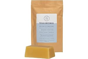 The Original Beeswax Block: Pure Texas Essence