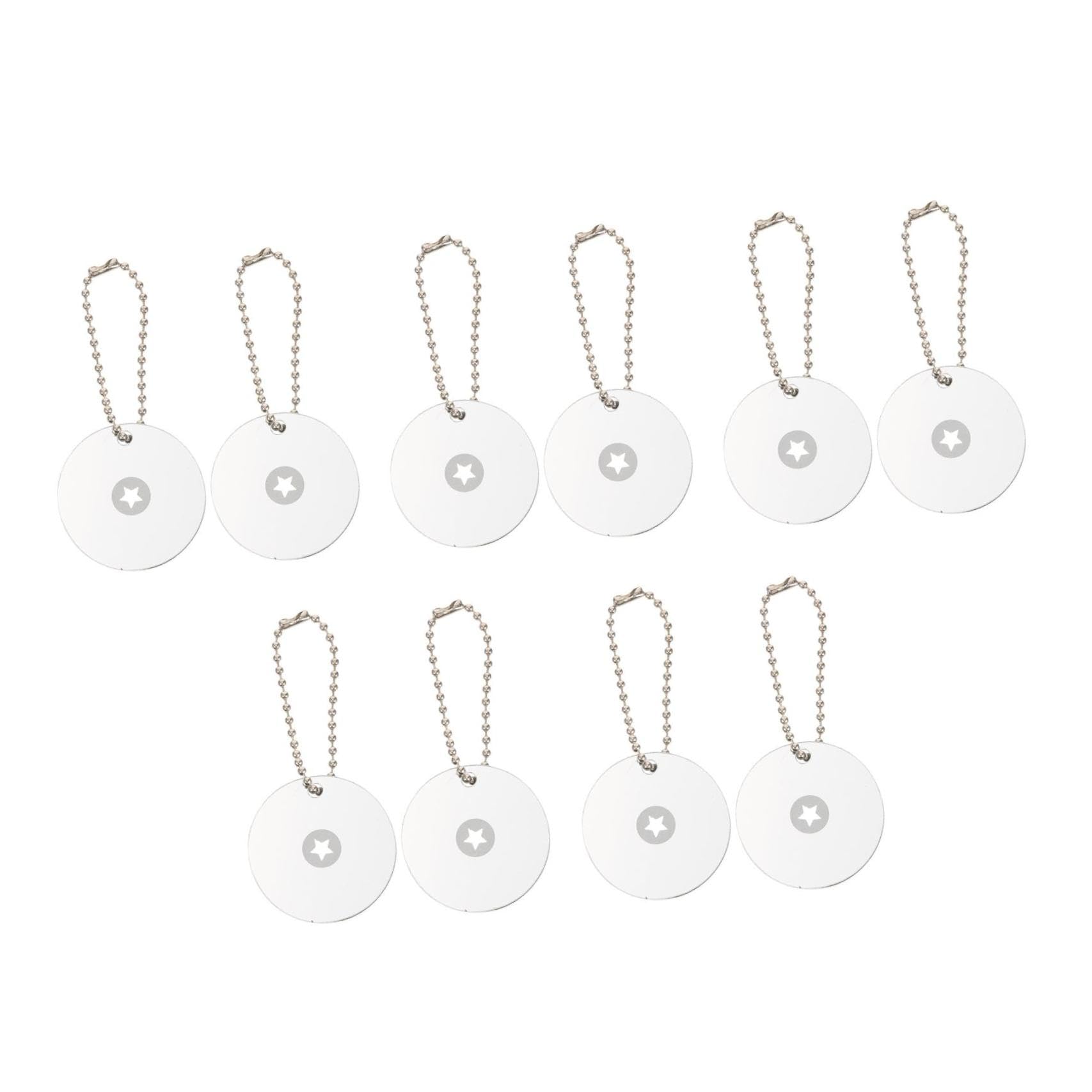 Mipcase 5 Ensembles Miroir De Signal De Lumière du Jour Pot Ours Sifflet pour Effrayer Les Ours Fourniture De Camping Extincteur d'urgence Signal De Survie Miroir 2 pièces * 5