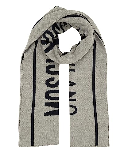 Made in Italy MOSCHINO sciarpa uomo grey