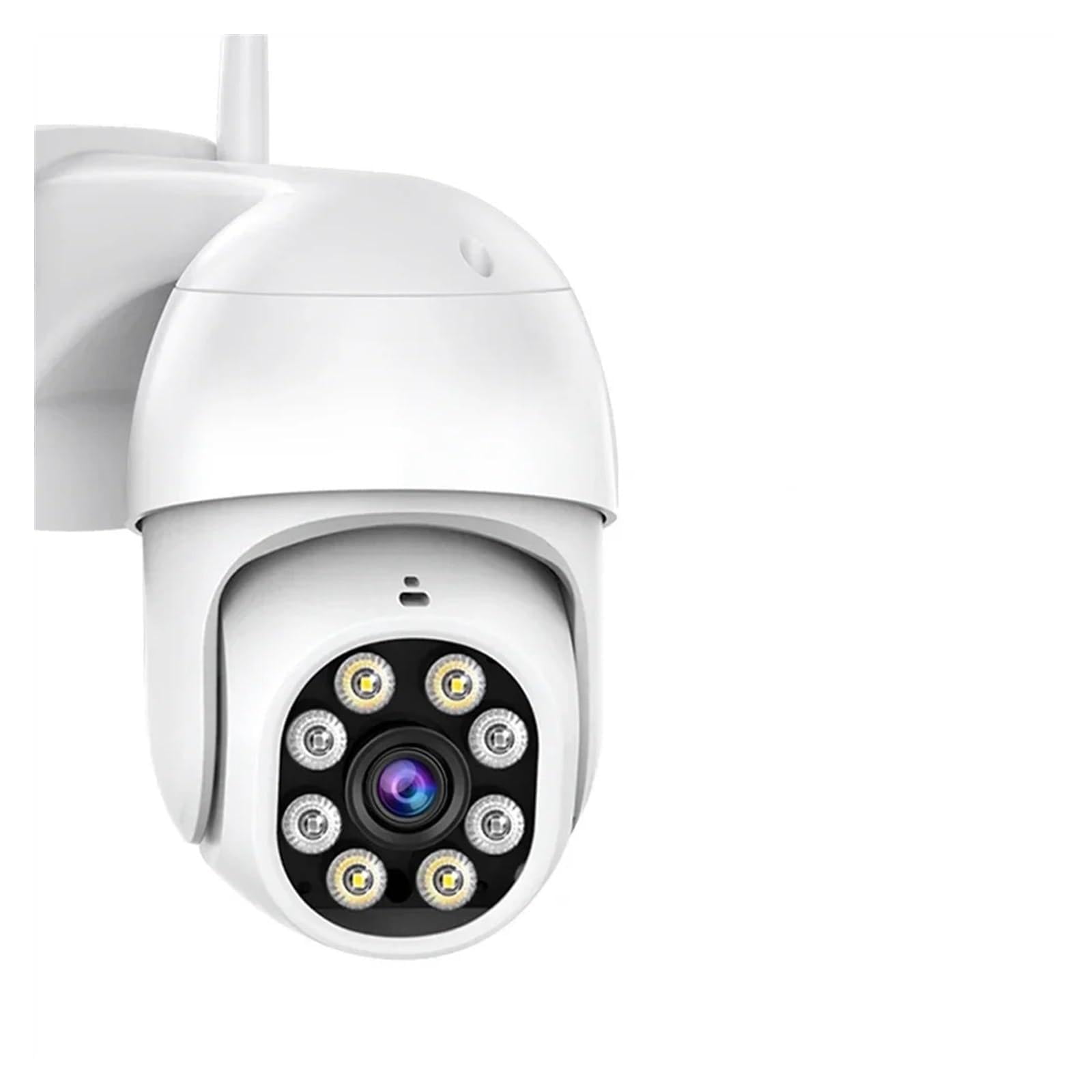 Caméra de Sécurité Solaire, 5X Zoom numérique caméra IP extérieur 1080P HD PTZ AI détection humaine vitesse dôme 8MP 4K suivi automatique caméra de sécurité(2MP Camera)