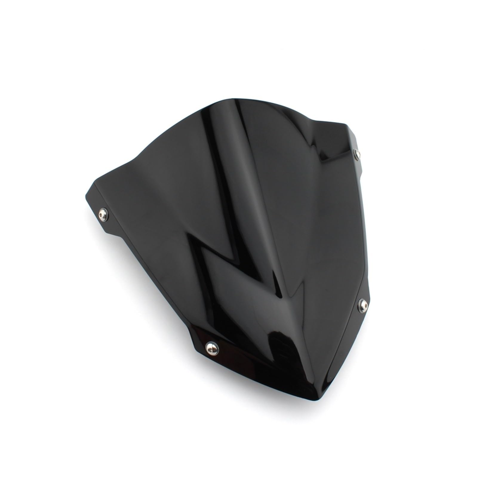 Visière de pare-brise de sport de moto noir pour MT-09 FZ09 13-16