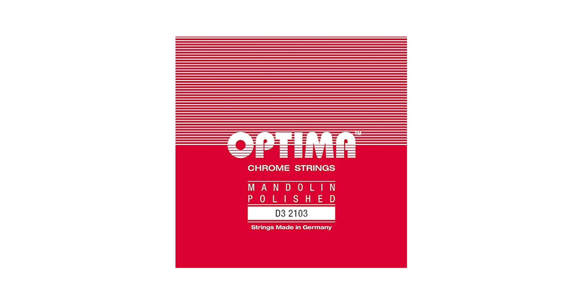 Amazon | オプティマ マンドリン弦レッド 2本セット (2103:D弦