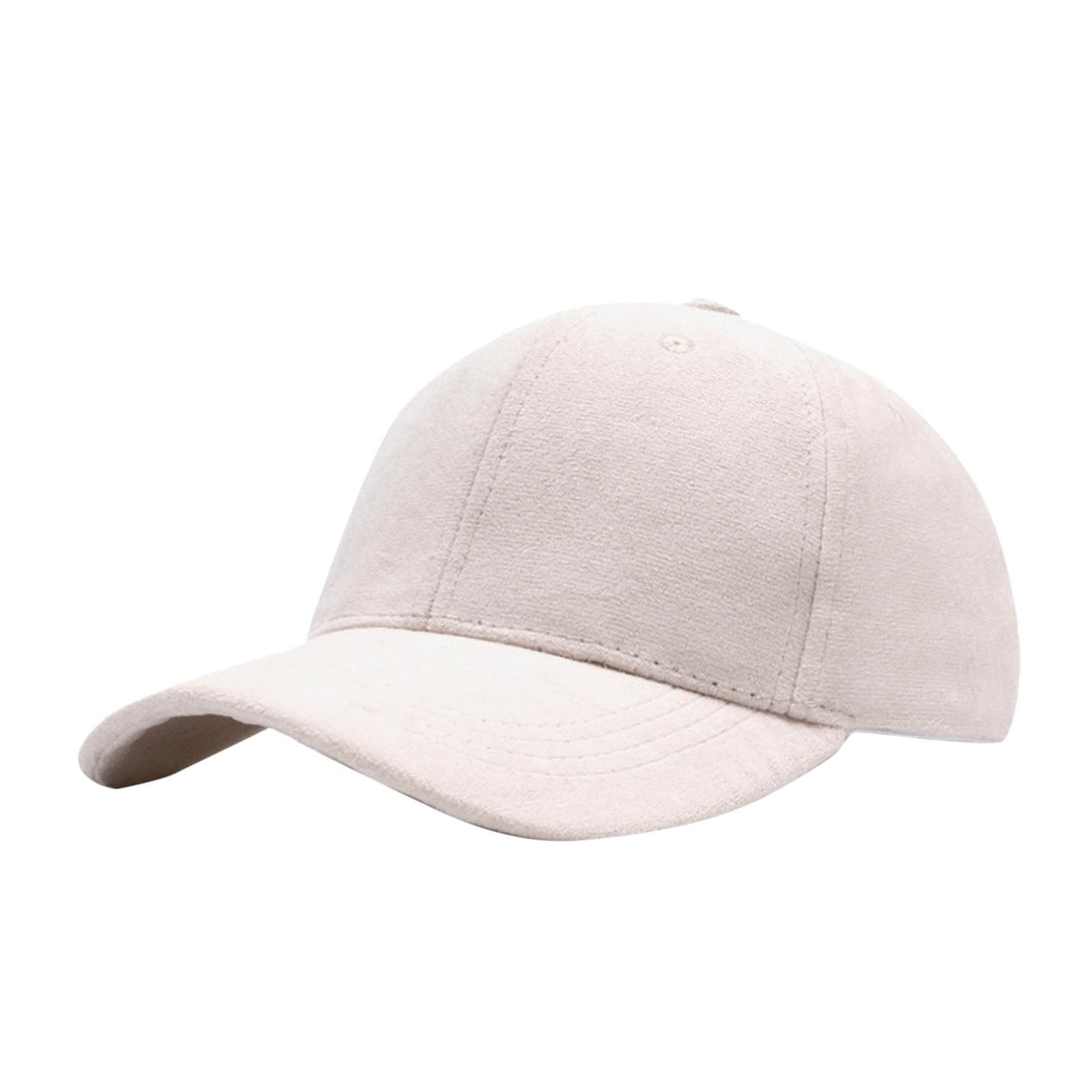 Women's Men's Suede Baseball Cap Faux Suede Leather Classic Hat Adjustable Plain Hats Casual Baseball Comfy Sun Caps — view 8