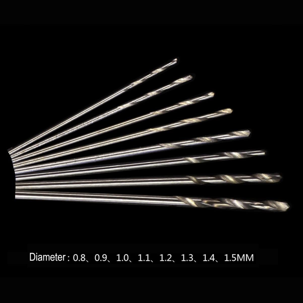 DOITOOL 150piezas Brocas De Precisión Hss Para Madera y Plástico Brocas De Alta Velocidad Para Uso y Construcción