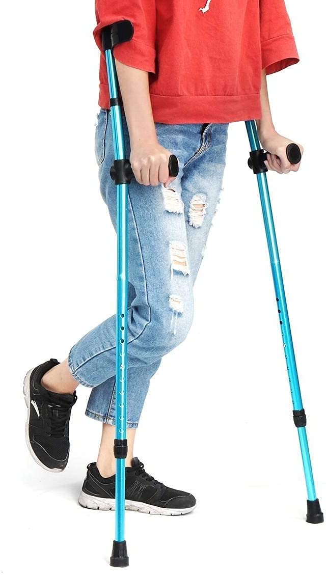 Muleta de Codo Muleta de antebrazo, Codo y axila. Bastón Plegable Telesblue. Muleta de Brazo Ligera. Anhela una elección Inteligente.