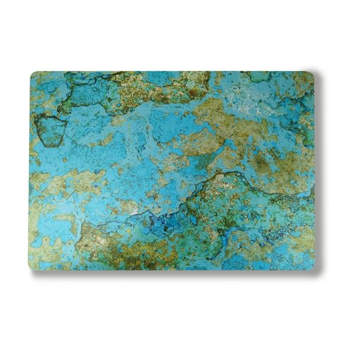 Laptop Skin Compatible with Alienware M18 R2 (2024) - Teal Marble - Premium 3M Vinyl Protective Wrap Decal Cover - Easy to Apply | Crafted in The USA by MightySkins
