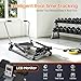 Rudergerät für Zuhause, Hydraulisches Fitness Rudergerät Rudermaschine Ruderzugmaschine mit LCD Bildschirm, Trainingsgeräte bis 120 KG, für Fitnessstudios Häuser Unternehmen