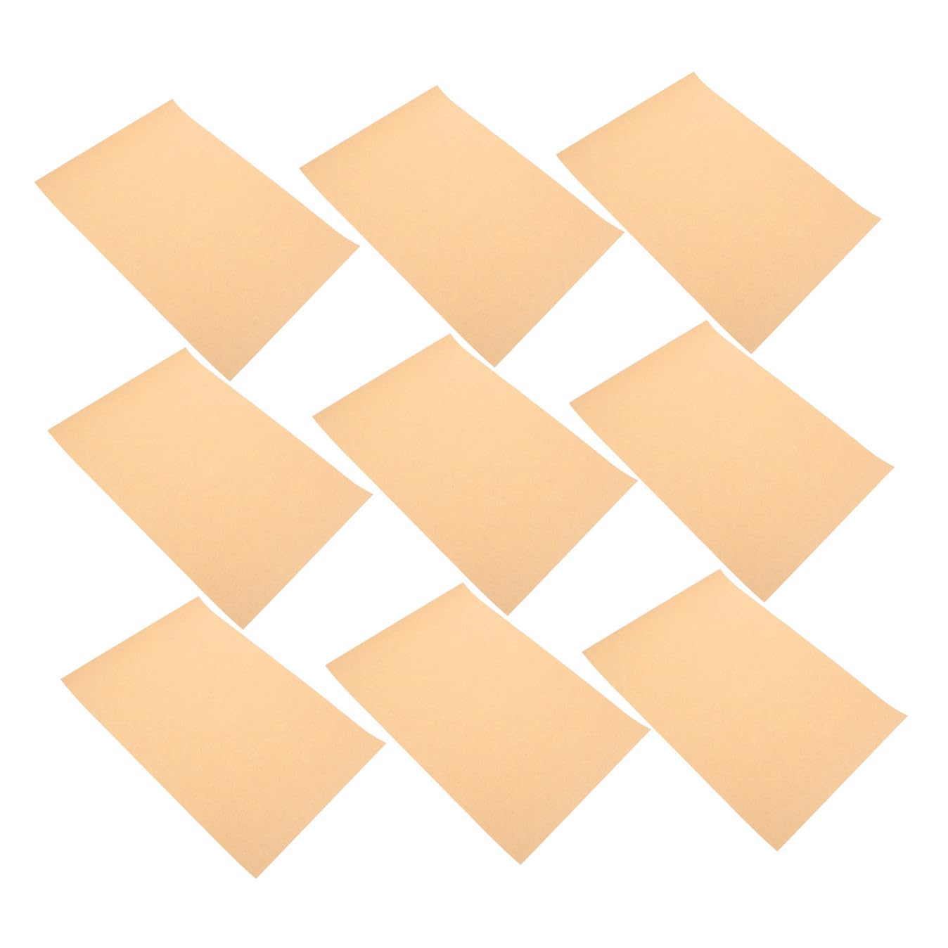 Hohopeti 100 Pcs Papier Kraft A4 210 G/m² pour Dessin et Peinture Texture Épaisse, Résistant aux Griffes, Garçon et Filles