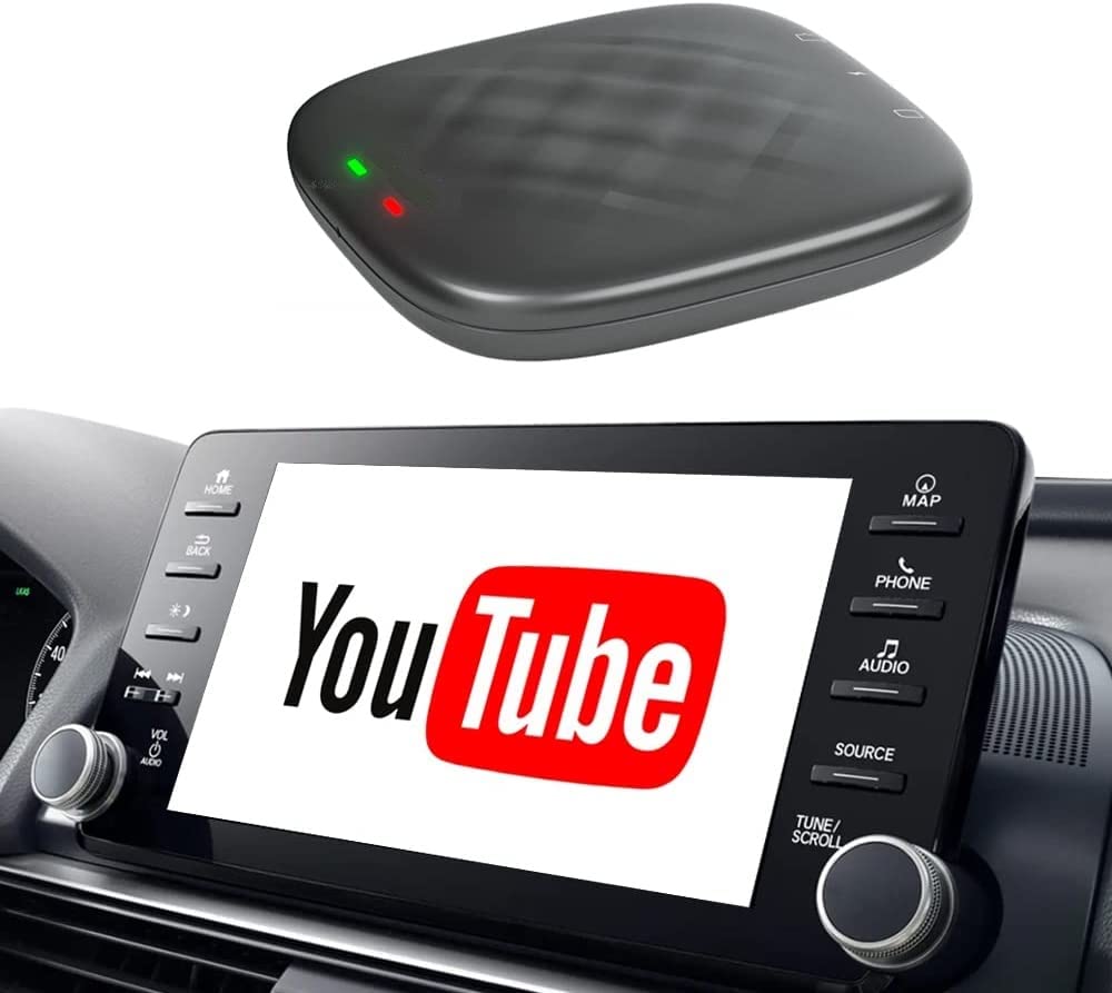 Video Streaming in my Car! YES: Carplay Ai Box Android 11, Wireless CarPlay & Android Auto, Netflix, YouTube, Qualcomm Streaming Box 4G LTE For Car with Wired Carplay Factory enabled