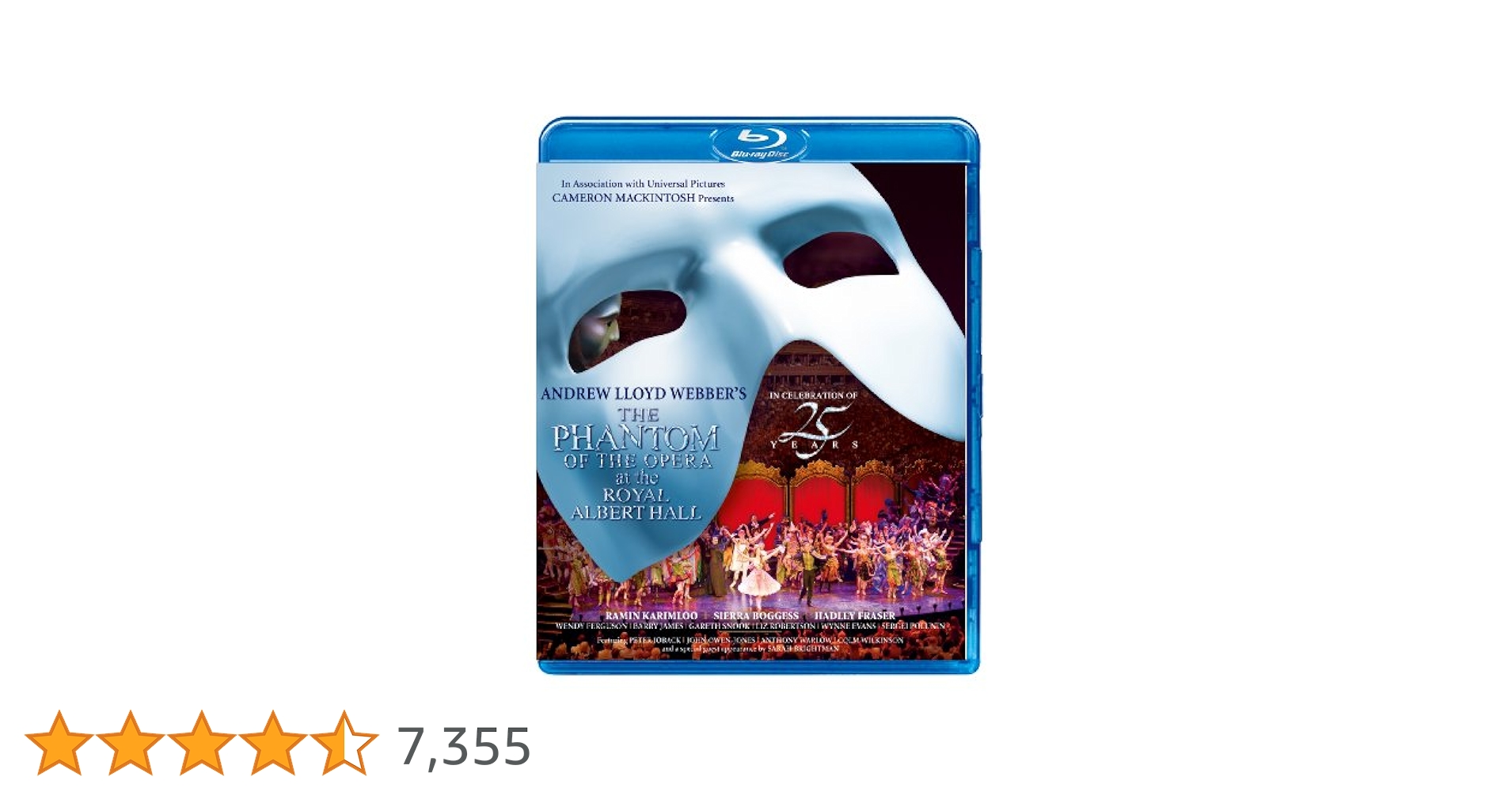 Amazon.co.jp: オペラ座の怪人 25周年記念公演 in ロンドン [Blu