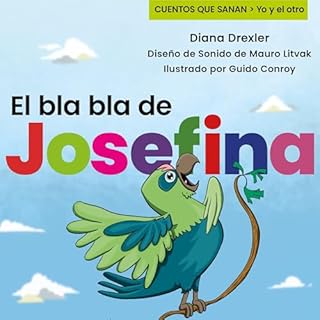 Diseño de la portada del título El bla bla de Josefina