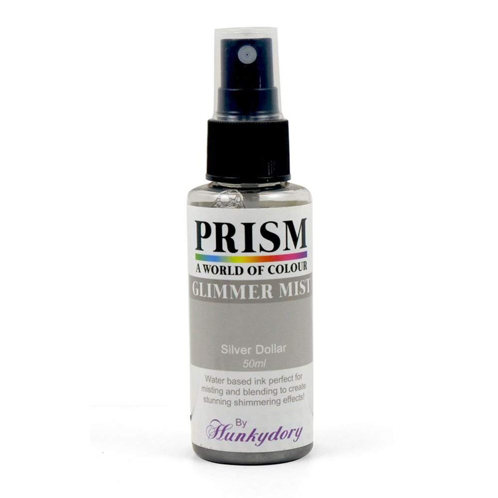 Hunkydory - Prism Glimmer Mist - Silver Dollar