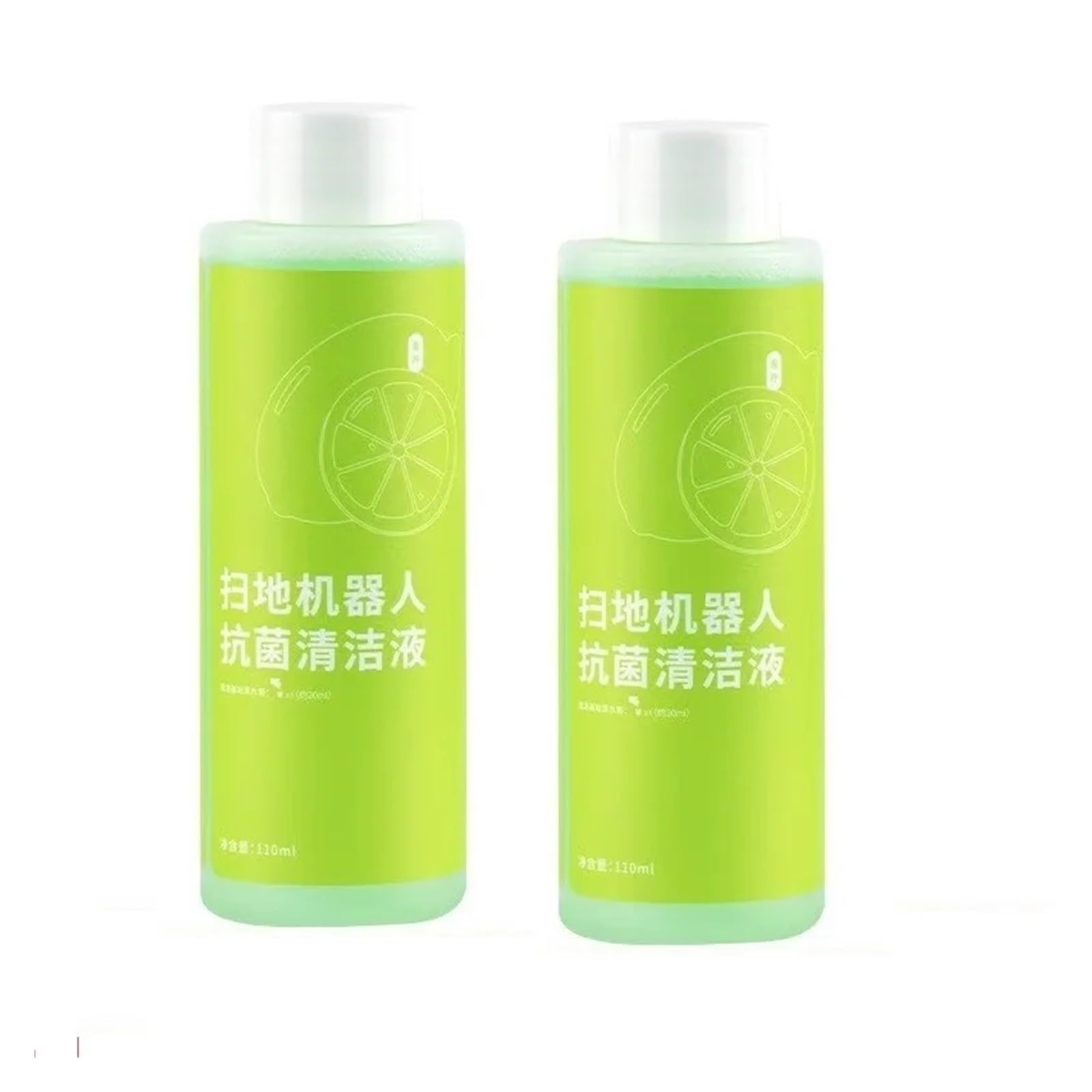 XYFBVDXAZ Lime Flavor Cleaning Solution ，Compatible For Deebot, T50 MAX PRO Omni/ X8 PRO OMNI/ X9 PRO Omni Robot Vacuum Cleaner Accessory(2PCS)