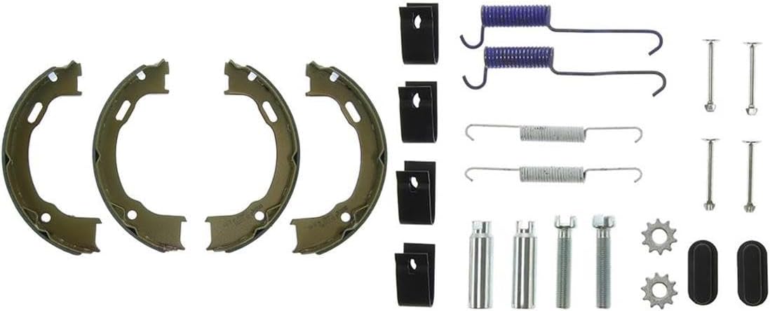 2X Rear Parking Brake Shoes & Parking Brake Hardware Kit Replacement For Jeep Liberty 2007 2005 2004 2003 For Jeep TJ 2006 2005 2004 2003 For Jeep Wrangler 2006 2005 2004 2003