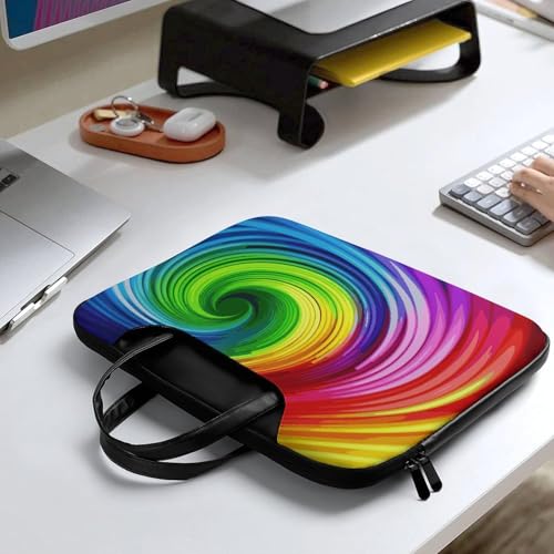 Bolsa para portátil de 17 pulgadas impermeable color arcoíris miniatura 7