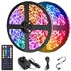 32M(105ft) LED Strip Lights with RF Remote, NOVOSTELLA Colour Changing Lighting Strips Full Kit, Multi-Mood Dimmable…