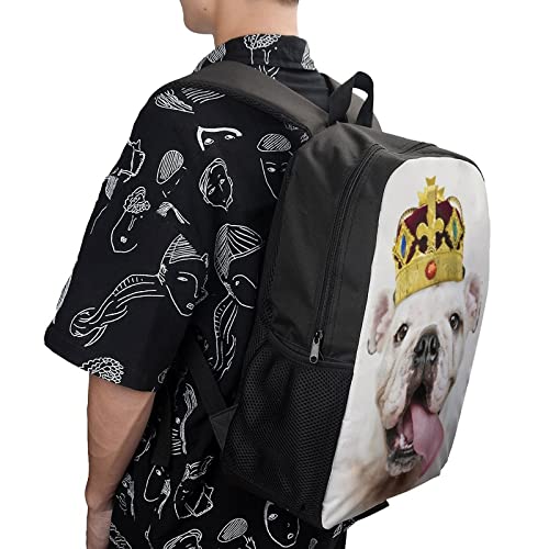 Sac à dos imprimé en 3D grand format 17 pouces scolaire - 4
