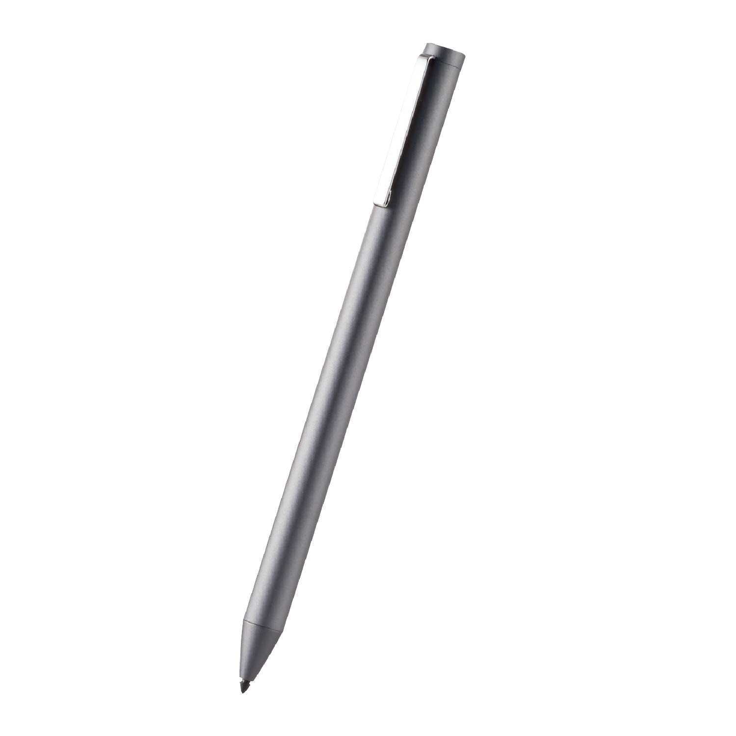 Elecom PWTPACSTAP01GY Stylus Pen, Rechargeable, Compatible with Palm Rejection, Replaceable Tip, No Pen Tip, White Box