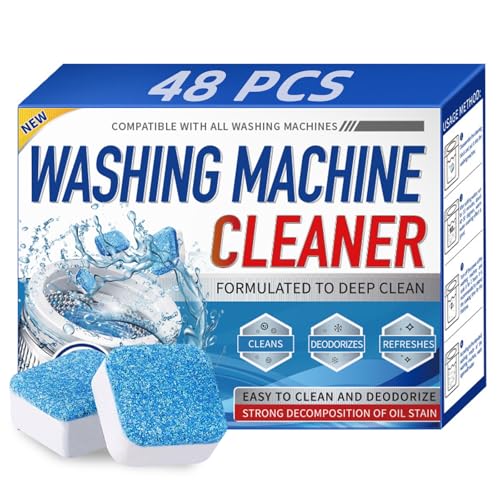 Reviews de tina de lavadora para comprar online. 41 Descalcificador limpiador de lavadora,48 Pastillas de limpia lavadoras profunda,para lavadoras de carga frontal y superior,limpieza interior del tambor y sello de tina de...