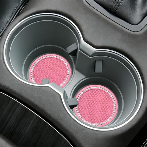 Zpana portavasos interior de carro redondo 4 piezas miniatura 5