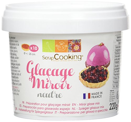  Scrapcooking Pot Mix Glaçage Miroir Neutre, 220 g