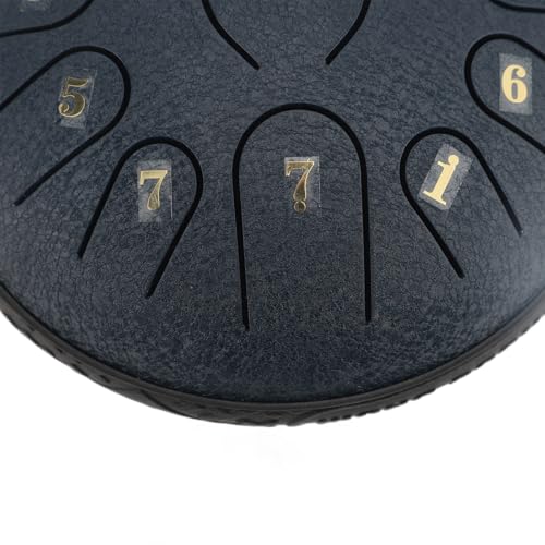 Steel Tongue Drum azul de 6 pulgadas 11 tonos miniatura 6