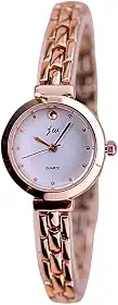 Relógio Feminino "Dreams" Ultrafino em Aço Cirúrgico 316L com Pulseira Ajustável e Mostrador Rosé – Conforto, Durabilidade e Sofisticação