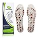 Minazuki Semelles Magnétiques De Massage,Aide À Brûler Les Graisses,Améliore La Circulation Sanguine,Acupressure Thérapie Des Pieds Soulagement Douleur Soulier Pour Homme Femme , Transparent 4344