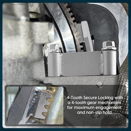 Image of Chelhead Flywheel Holder with 8.8 Bolts LS Flywheel Locking Tool Silver Kit Compatible with 4.8 5.3 5.7 6.0 6.2 LS1 LS2 LS3 LS6 Chevy LSX Camaro, Corvette, Trans am, GTO, G8, CTS V, GM Trucks