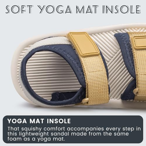 Toddler Little Kid Sandals Boys Girls Adjustable Strap Open-Toe Summer Outdoor Unisex Child Sport Beach Sandals(Toddler/Little Kid/Big Kid)3