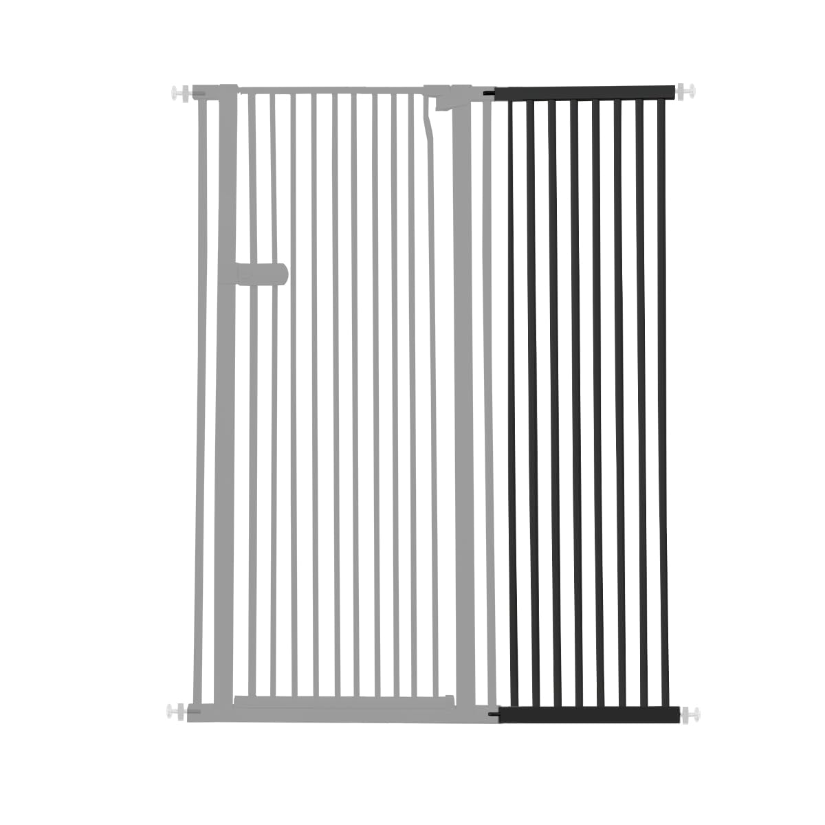 Photo 1 of Lumizone 55.12" High Cat Gate Extension Kit