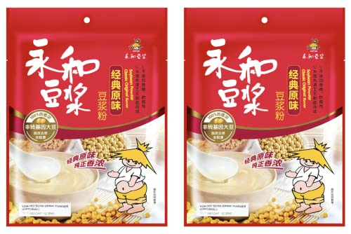 [Pack of 2] YON HO Soybean Powder Milk, Non GMO,