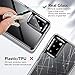 ESR Glass Case Compatible with Samsung Galaxy S20 Plus – Mimic Series 9H Tempered Glass Back Cover with TPU Frame [Scratch-Resistant] [Soft Bumper] Protective Case for Galaxy S20 Plus - Clear
