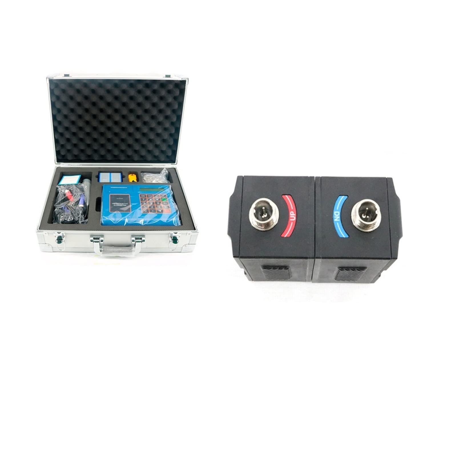 Débitmètre à turbine Débitmètre ultrasonique Tuf-2000p Débit de l'eau avec fonction d'impression TS-2 TM-1 TL-1-HT Débit ultrasonique liquide numérique portable Manomètre de haute précision pour liqui