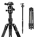 Produktbild K&F Concept Carbon Stativ 163cm, Tragbare mit 360° Kugelkopf aus Kohlefaser, Professionelles leichtes Stativ Kompatibel mit Canon/Nikon/Olympus/Pentax DSLR-/Bridge- und Allen Kameras