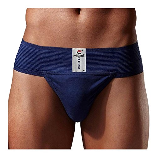 KD Willmax Gym Cotton Supporter Back Covered with Cup Pocket Athletic Fit Fashionable