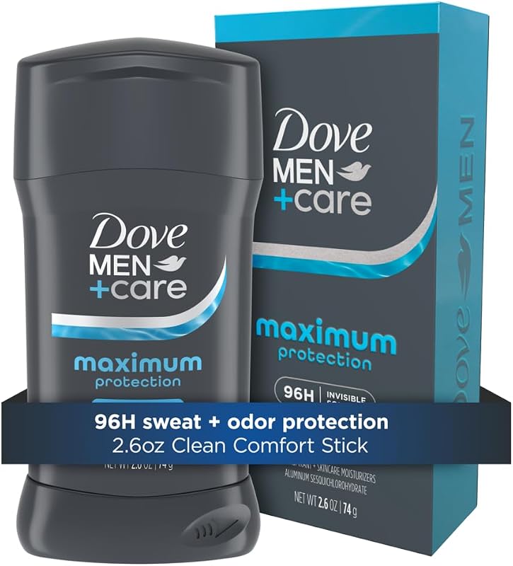 Desodorante antitranspirante Dove Men + Care Clean Comfort, 74 g