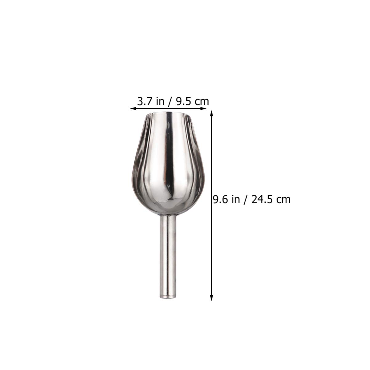VALICLUD Eisschaufel Aus Edelstahl - Praktische Schaufel Für Bar, Küche & Partys
