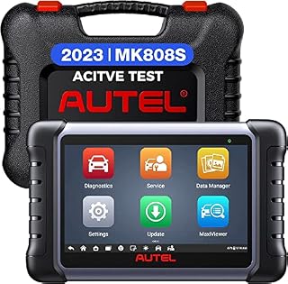 Autel MaxiCOM MK808, OBD 2 Reader / Car Diagnostic Scan Tool Scanner with All Systems & Service Functions, including Oil Reset, EPB, BMS, SAS, DPF, TPMS and IMMO (MD802 + MaxiCheck Pro obd2 scanner)