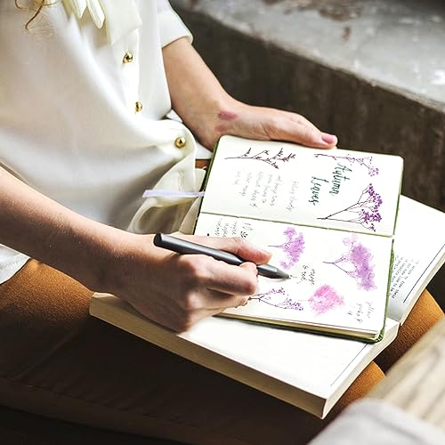 aurorayer Trockenblumen Natürliche Getrocknete Blumen für Epoxidharz,Kerzen,Kunsthandwerk,Kranz, Anhänger,Scrapbooking,Hochzeits Dekoration,Haus Dekoration (Lila)